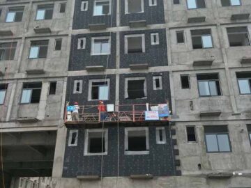 快來看呀！這整整齊齊的板材是什么？河南朝欽節(jié)能廠家生產(chǎn)A級(jí)防火保溫材料石墨改性水泥基保溫板